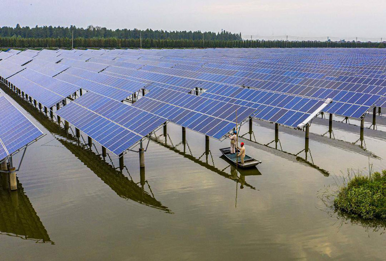 漁光互補光伏發電項目的必備條件，漁光互補一畝水塘能建多少光伏